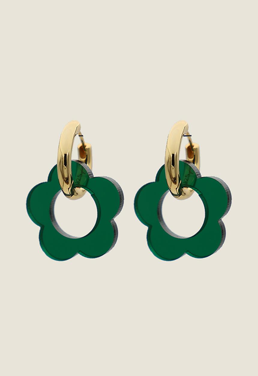 Pina Jewels - Daisy - transparent emerald green
