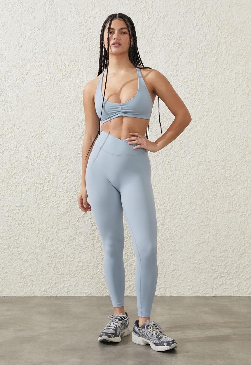 Cotton On - Ultra luxe crossover 7/8 tight - cloud grey