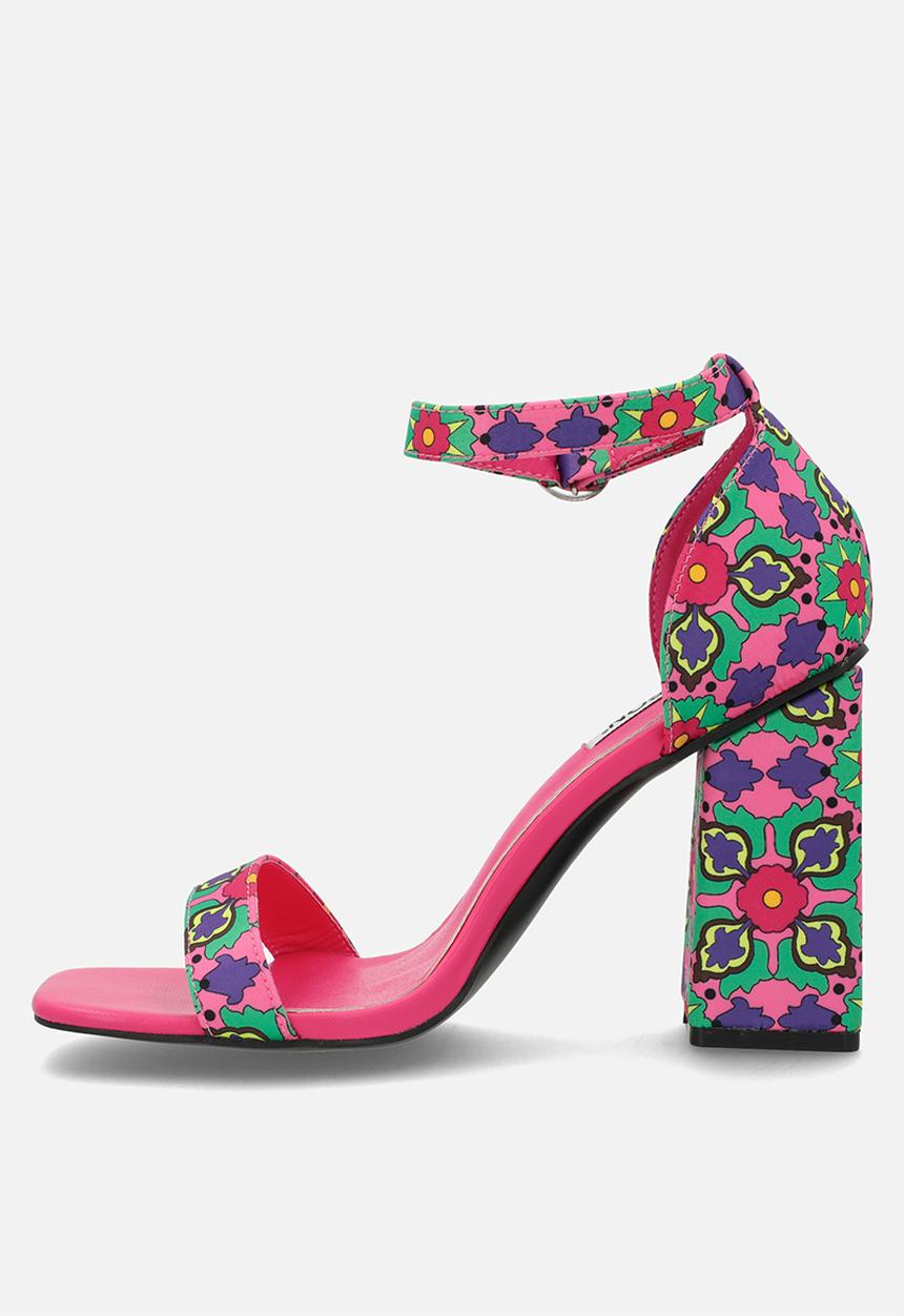 Madison® - Adeline chunky block heel sandal - pink