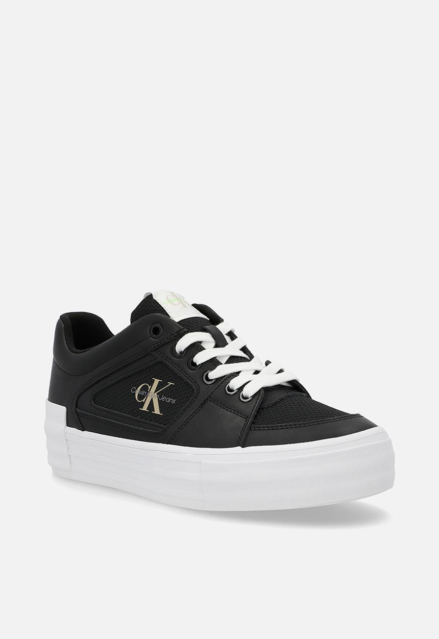 Calvin Klein - Vulc flatform bold fluo contr - black