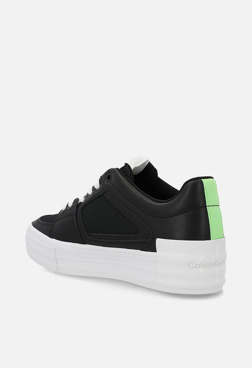 Calvin Klein - Vulc flatform bold fluo contr - black
