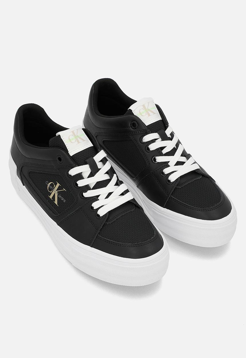 Calvin Klein - Vulc flatform bold fluo contr - black