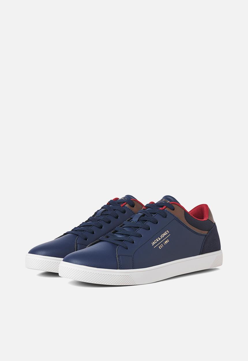 Jack & Jones - Jfw jordan sneaker - navy blazer/brown 