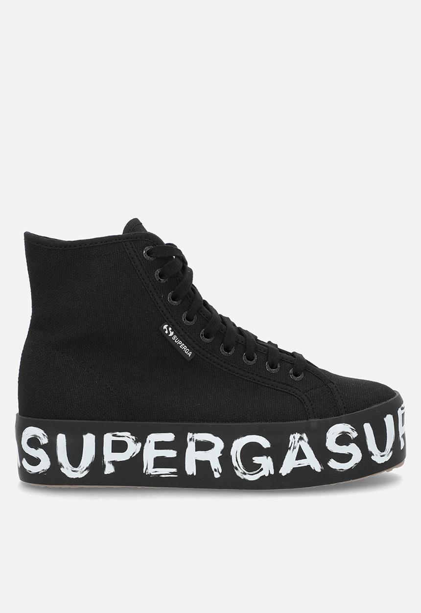 SUPERGA - 2708 Grafitti Letters Hi Top 