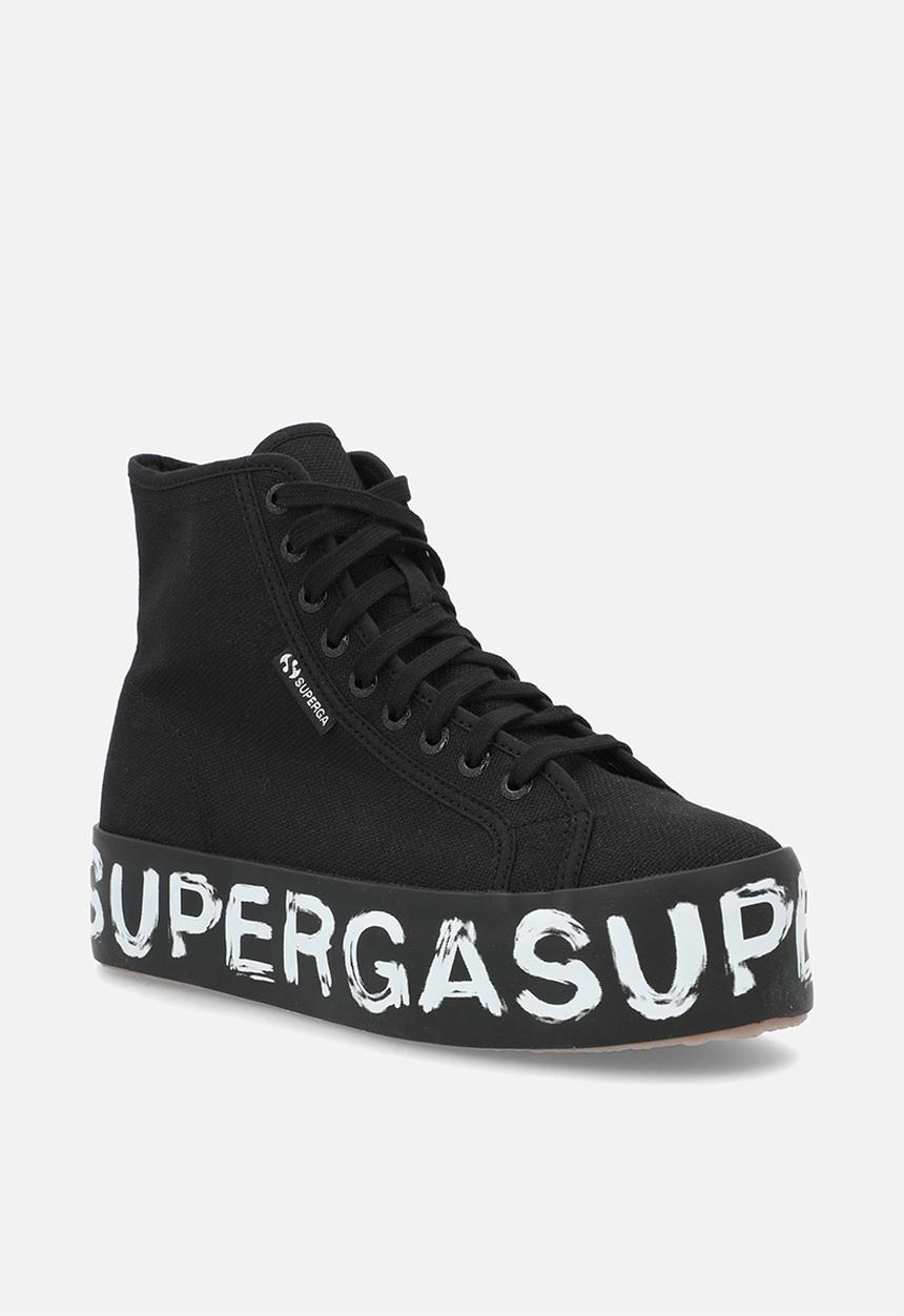 SUPERGA - 2708 Grafitti Letters Hi Top 