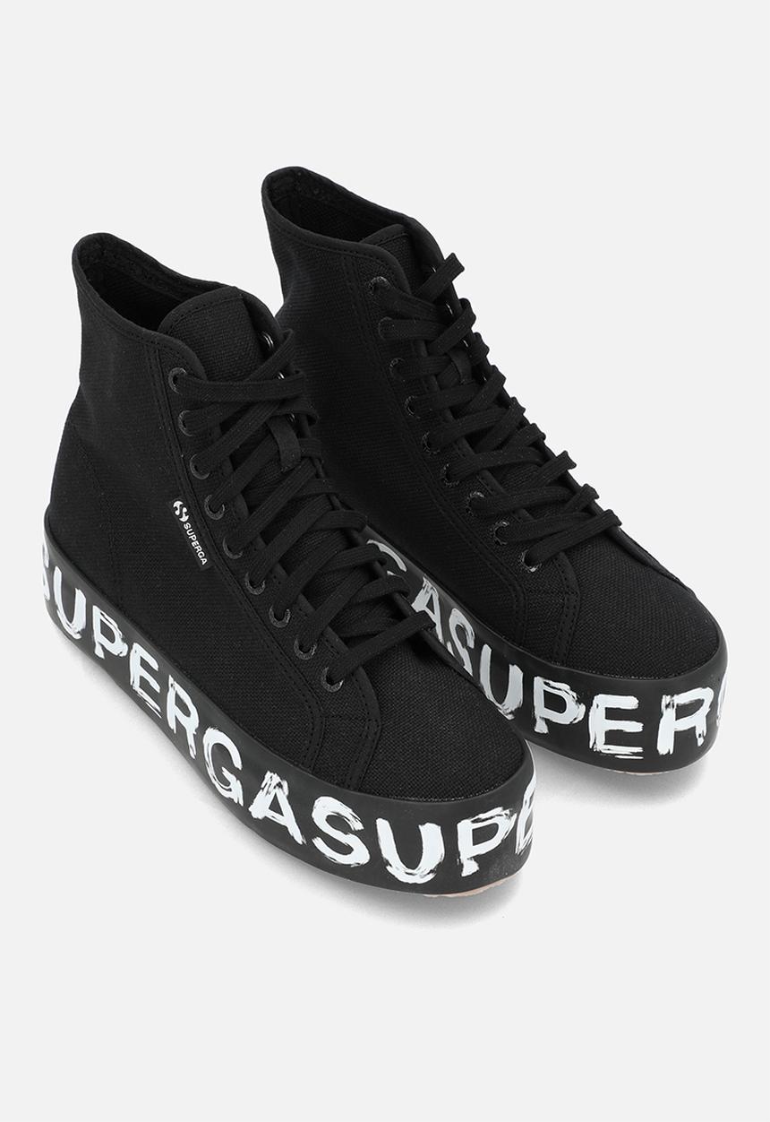 SUPERGA - 2708 Grafitti Letters Hi Top 