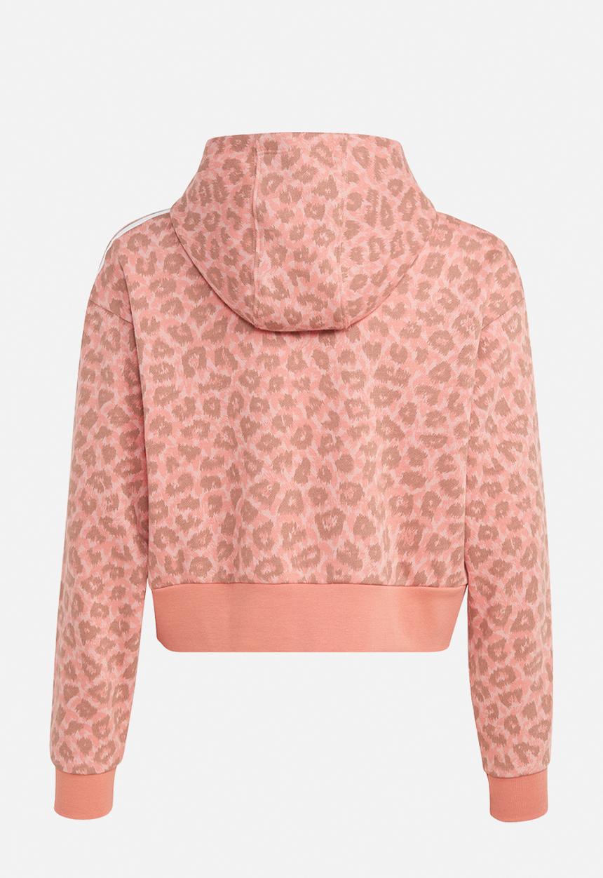 adidas Originals - Crop hoodie - wonder mauve