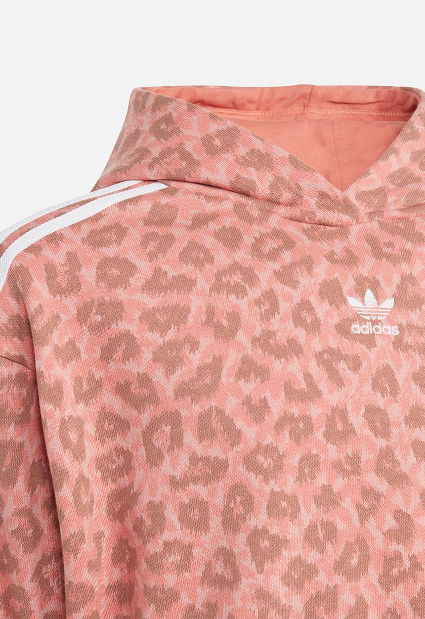 adidas Originals - Crop hoodie - wonder mauve