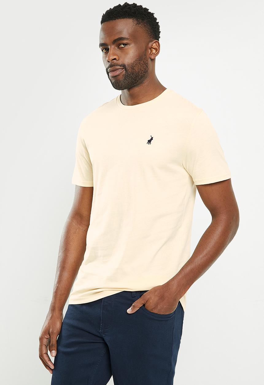 POLO - Mens crew neck short sleeve - beige 