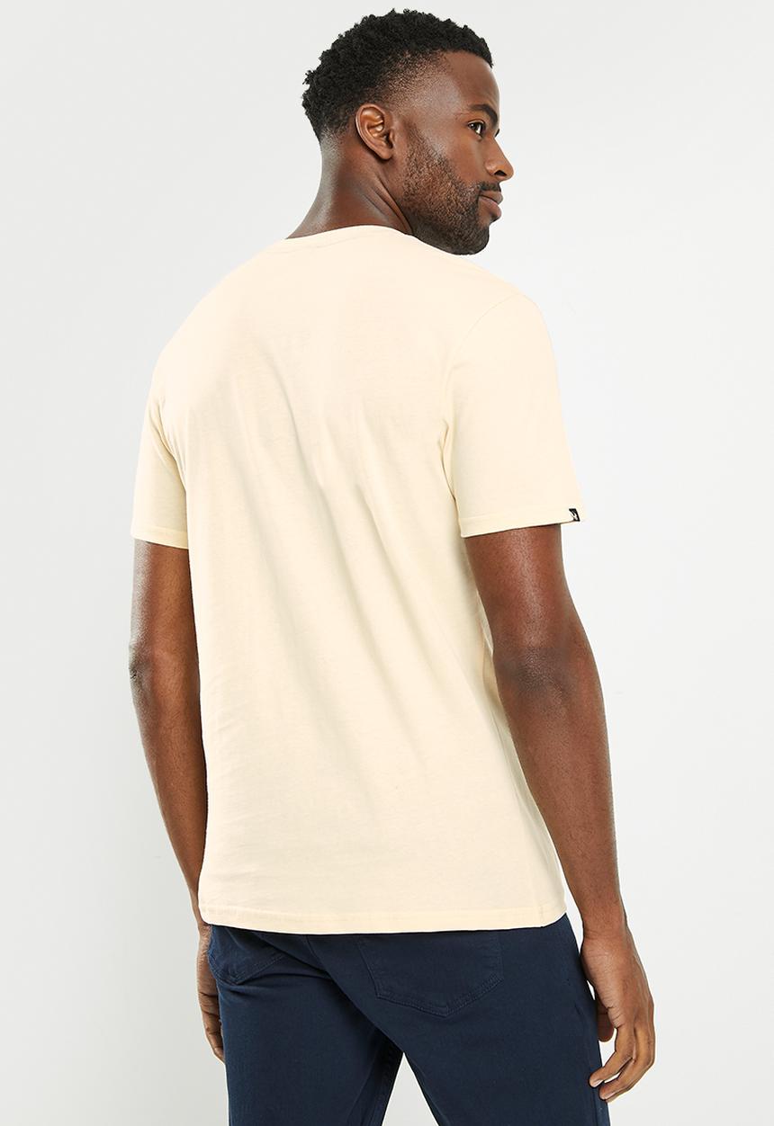 POLO - Mens crew neck short sleeve - beige 