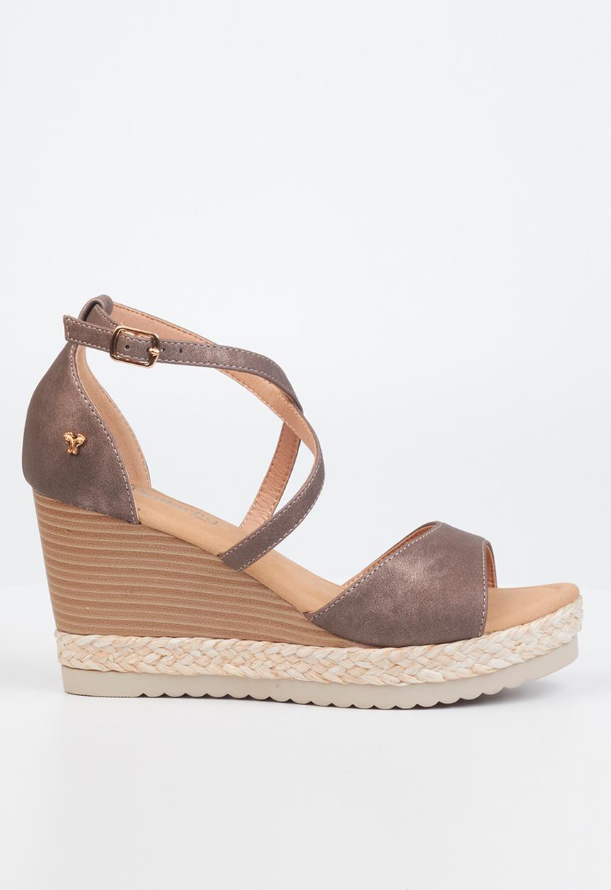 Butterfly Feet - Avery 4 wedge heel - bronze