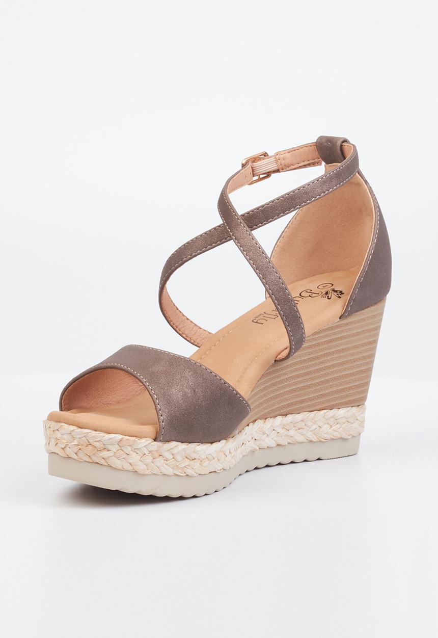 Butterfly Feet - Avery 4 wedge heel - bronze
