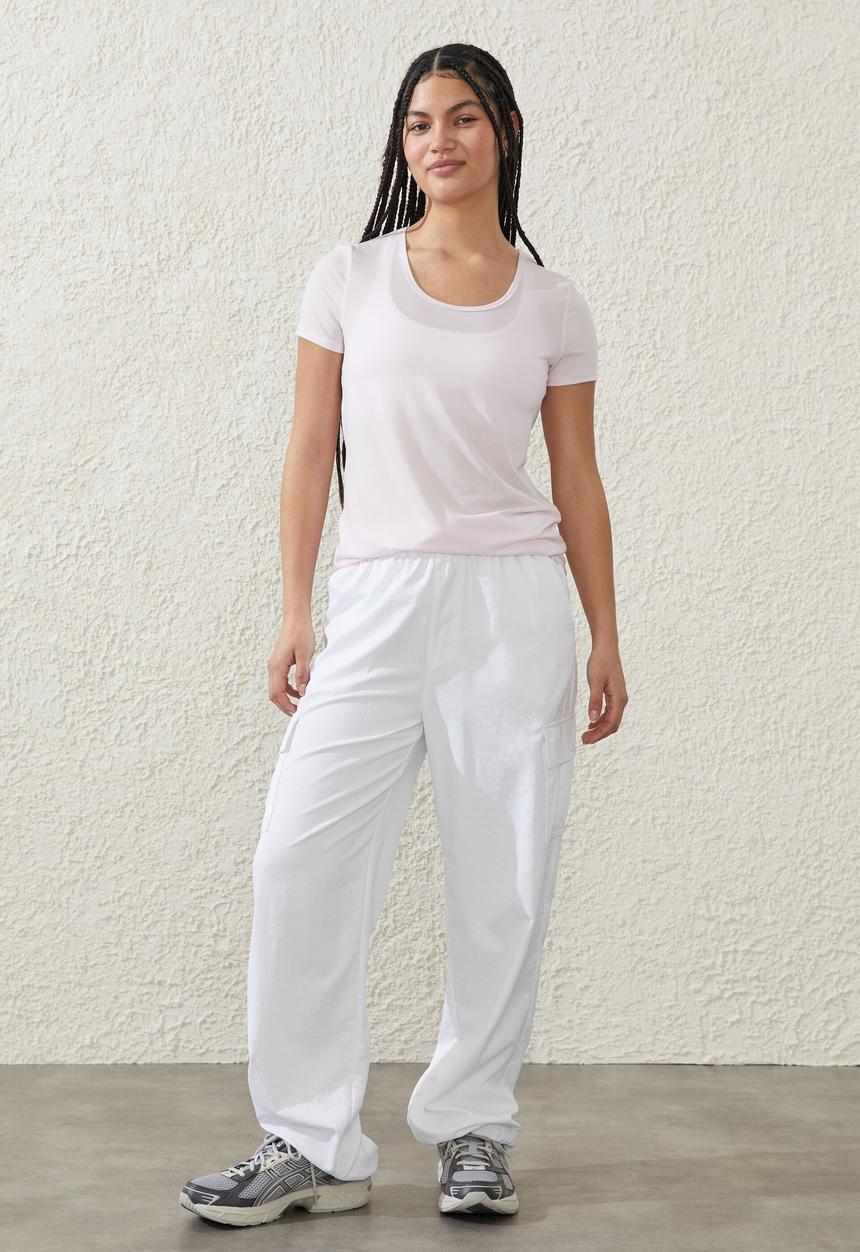 Cotton On - Gym T-shirt - posie pink