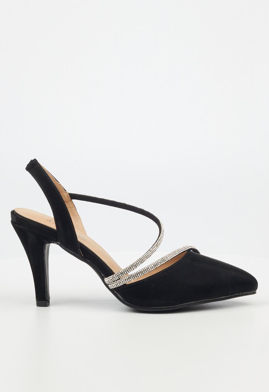Butterfly Feet - Ciena 1 court heel - black