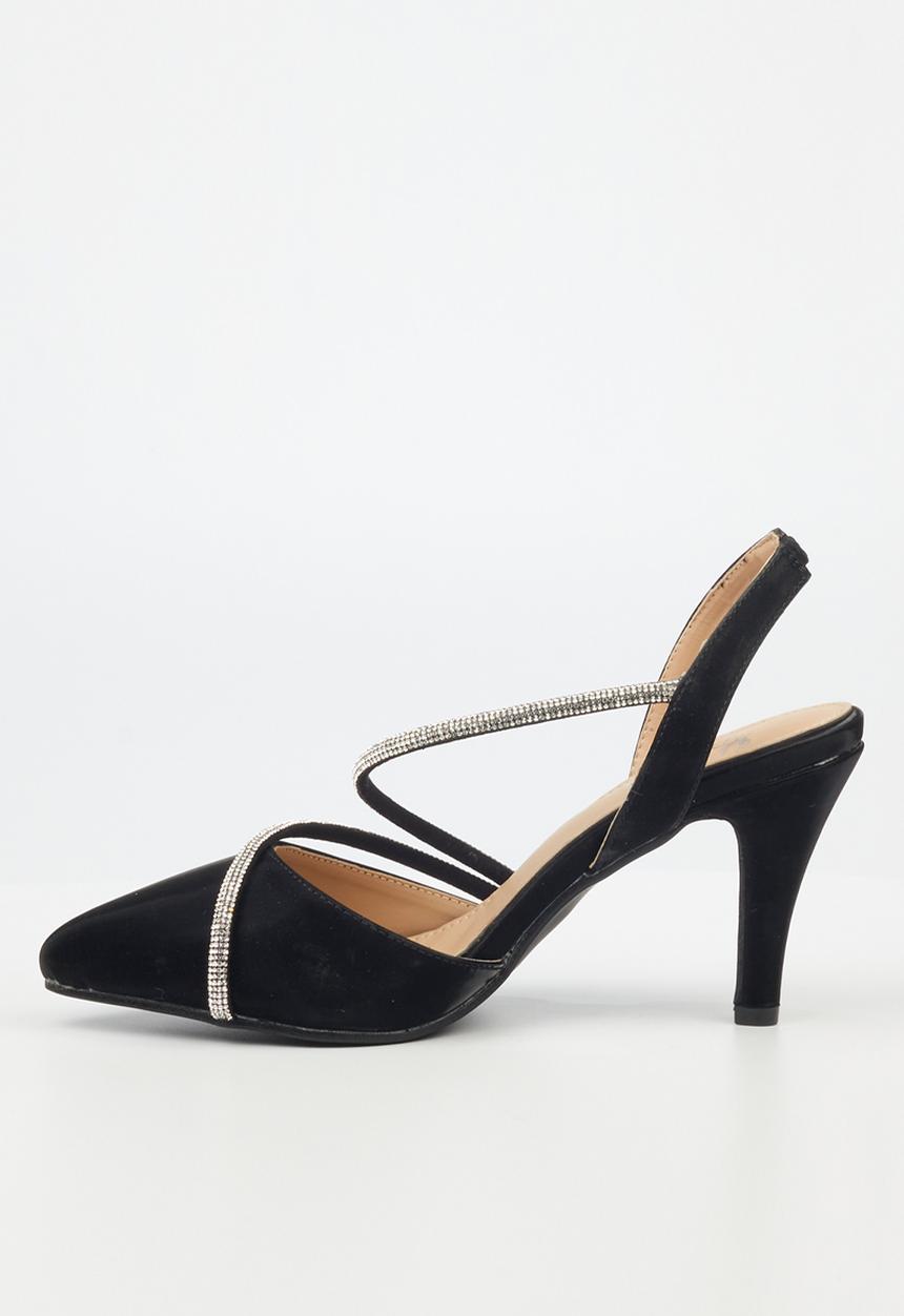 Butterfly Feet - Ciena 1 court heel - black