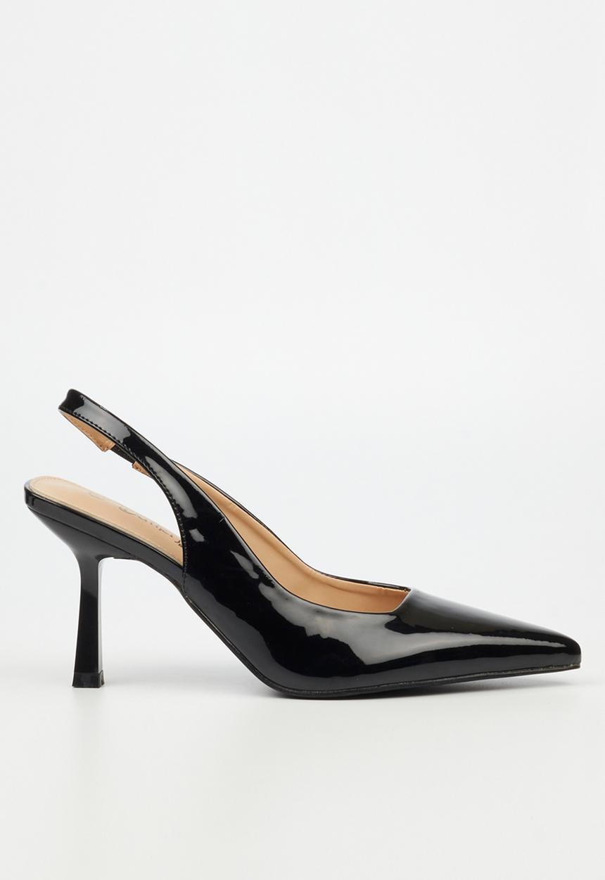 Butterfly Feet - Janel 1 court heel - black