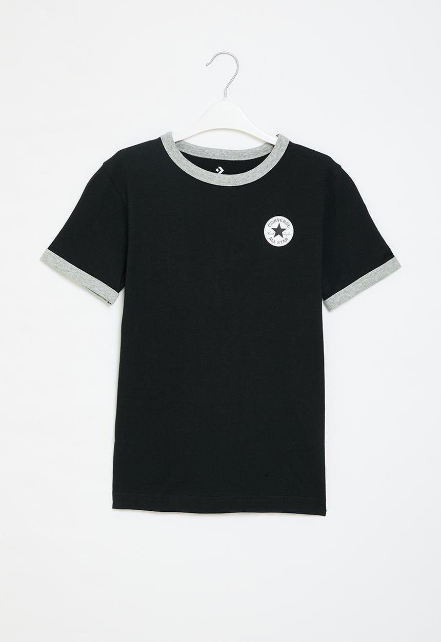 Converse - Teen core ringer tee - black