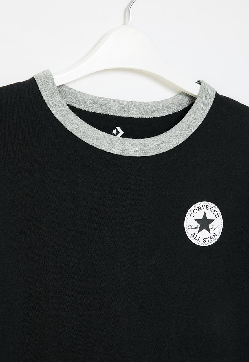 Converse - Teen core ringer tee - black