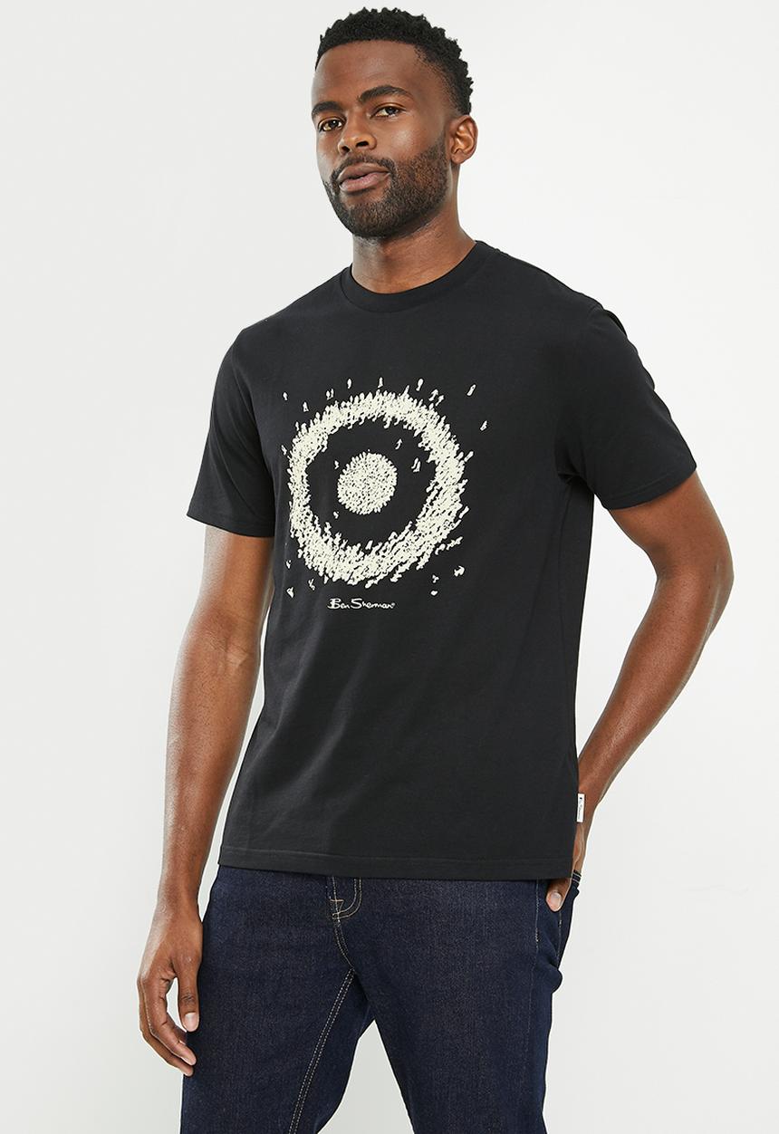 Ben Sherman - Festival crowd tee-shirt - black