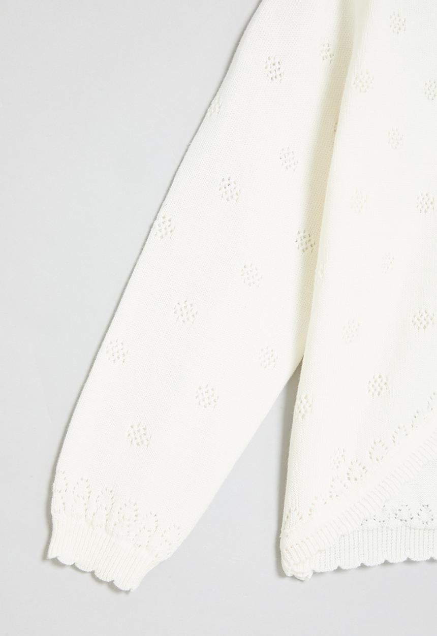 Pop Candy - Girls cardigan - white