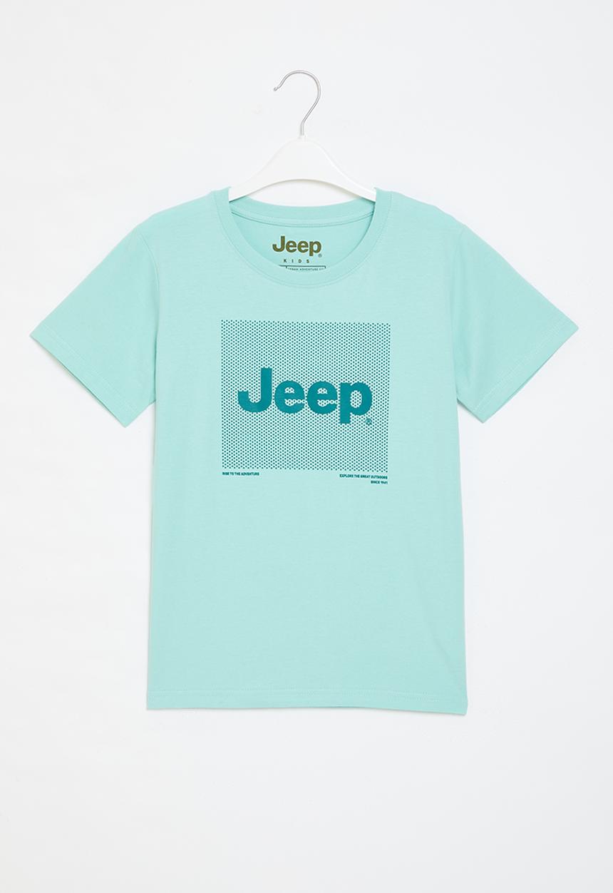 JEEP - Boys T-shirt - sea glass