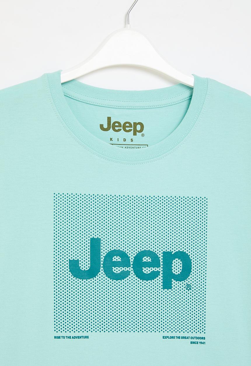 JEEP - Boys T-shirt - sea glass