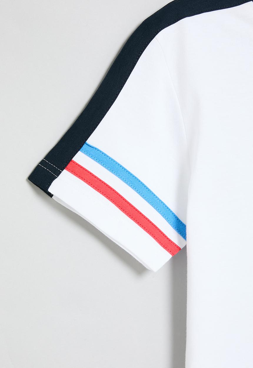 POLO - Boys ethan tee - white