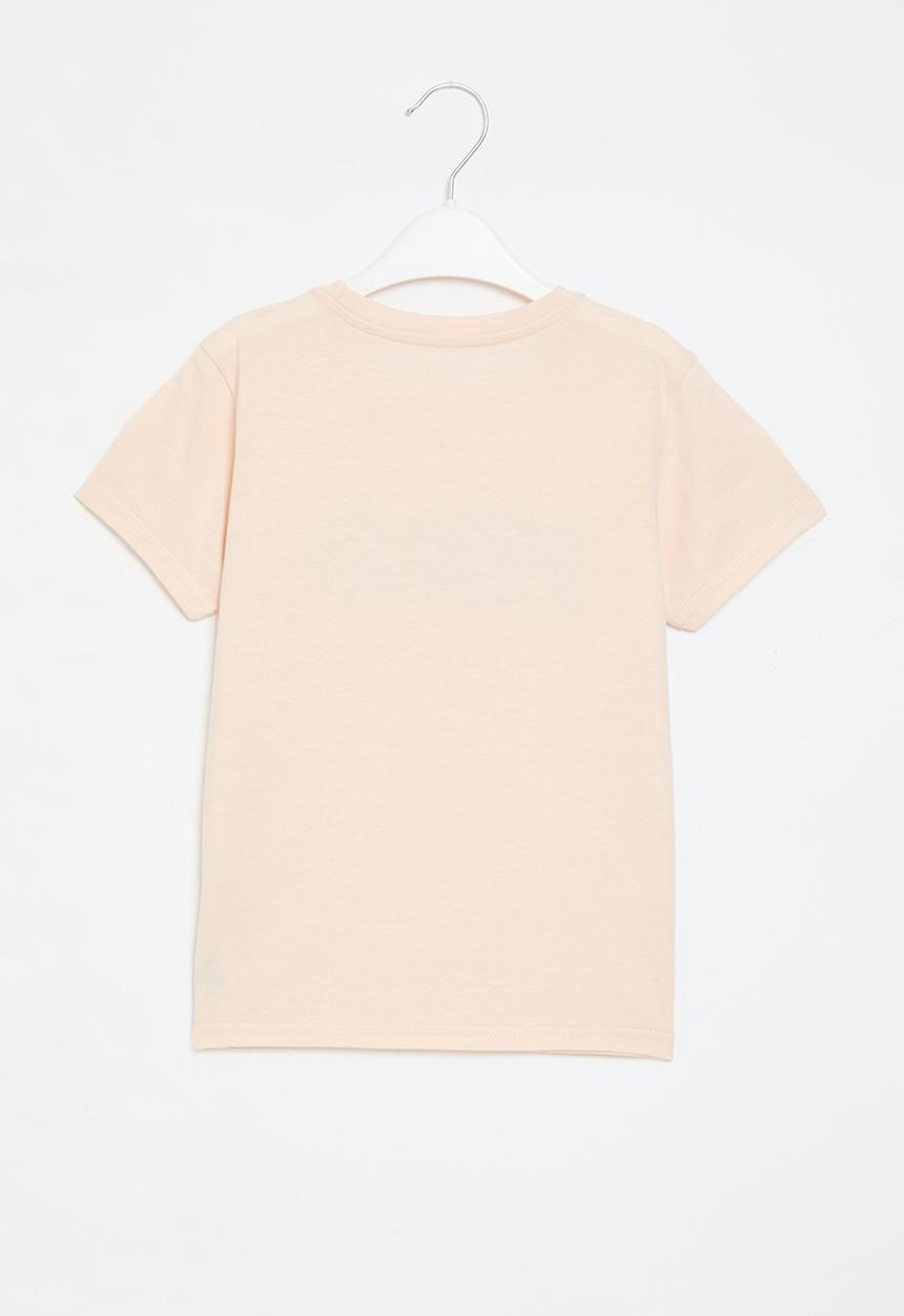POLO - Girls jordan printed tee - blush