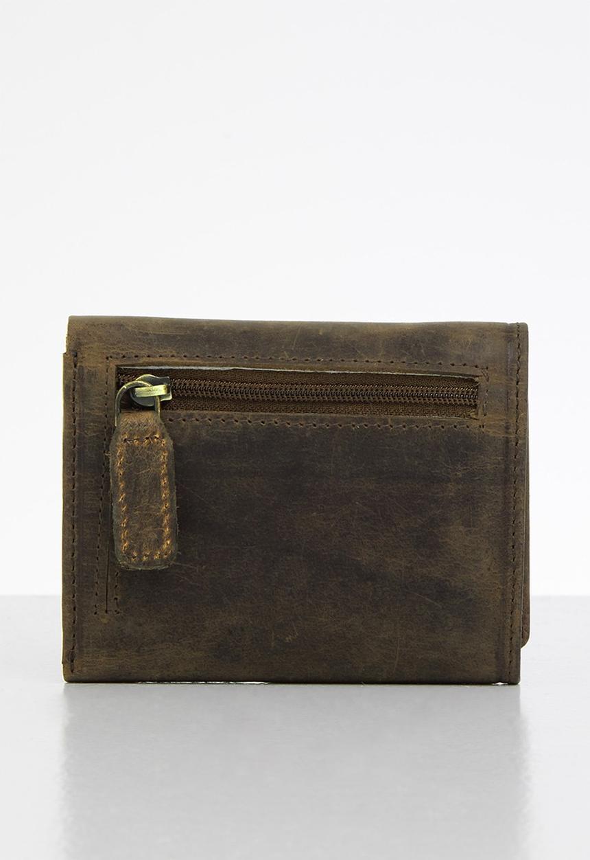 POLO - Hamada trifold wallet - brown