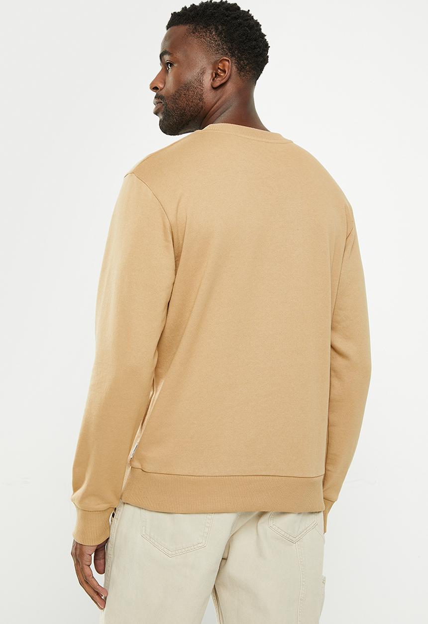 Ben Sherman - Target crew sweater - sand 