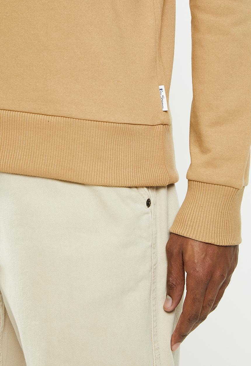 Ben Sherman - Target crew sweater - sand 