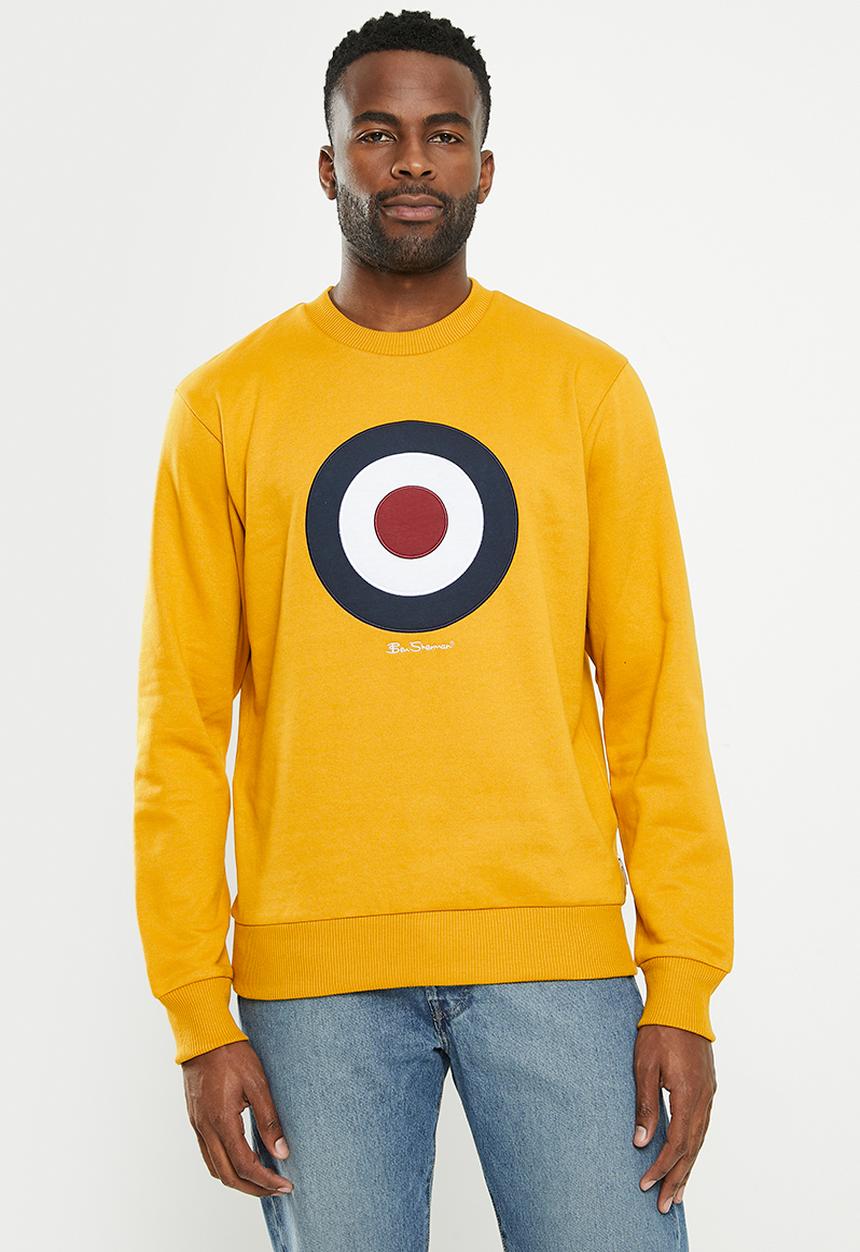 Ben Sherman - Target crew sweater - dijon mustard