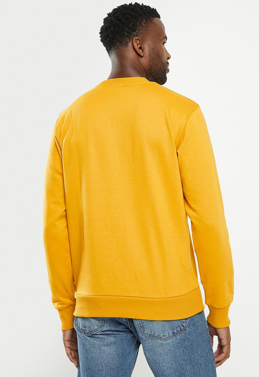 Ben Sherman - Target crew sweater - dijon mustard