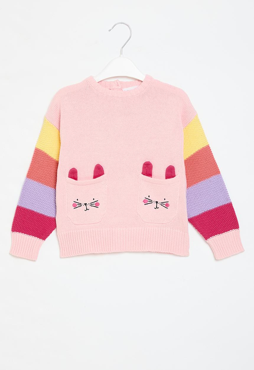 MINOTI - Textured knit jumper - multi