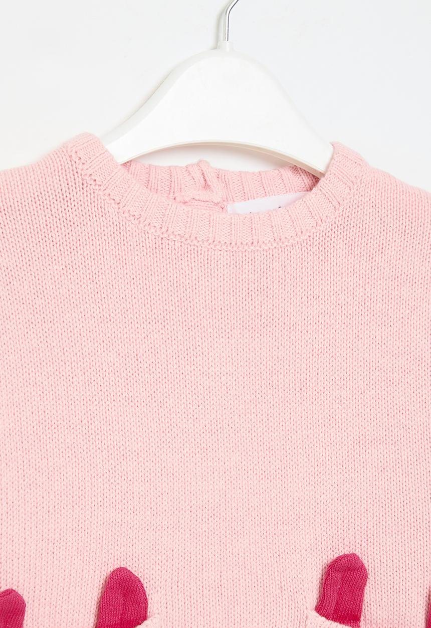 MINOTI - Textured knit jumper - multi
