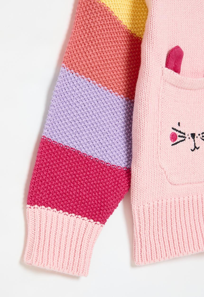 MINOTI - Textured knit jumper - multi