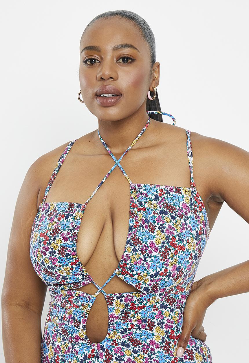 Me&B - Plus the eva full piece - print floral