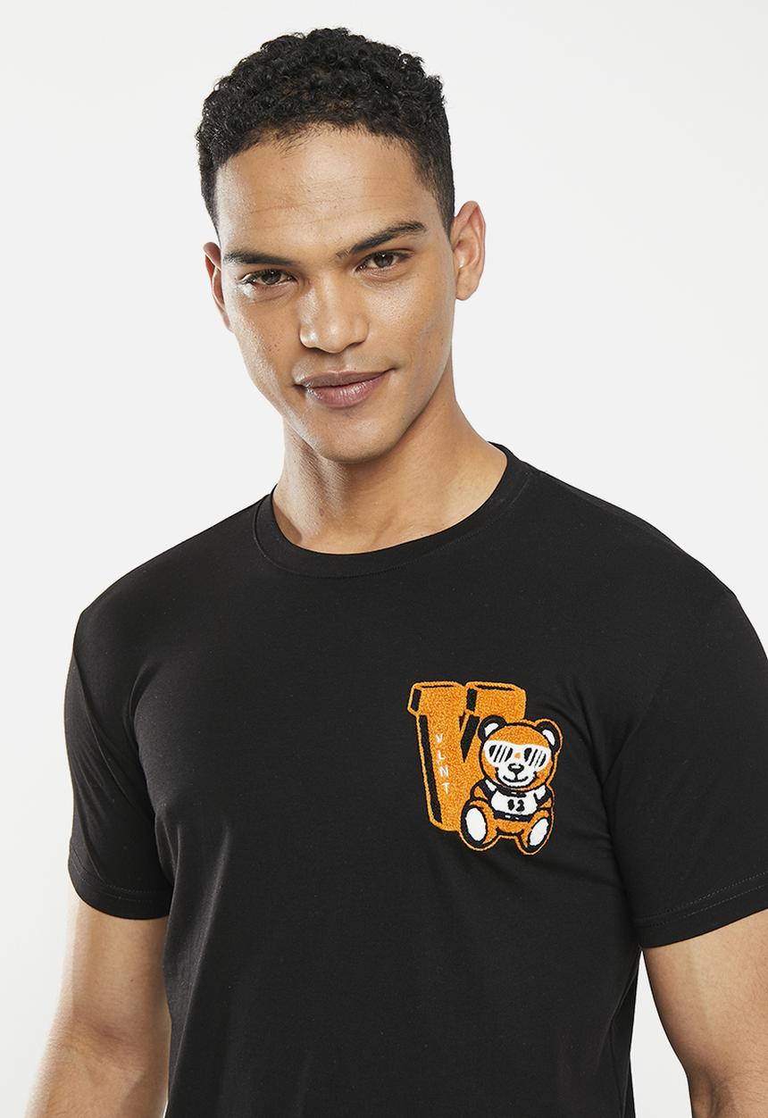 Valenta - Baby teddy - black