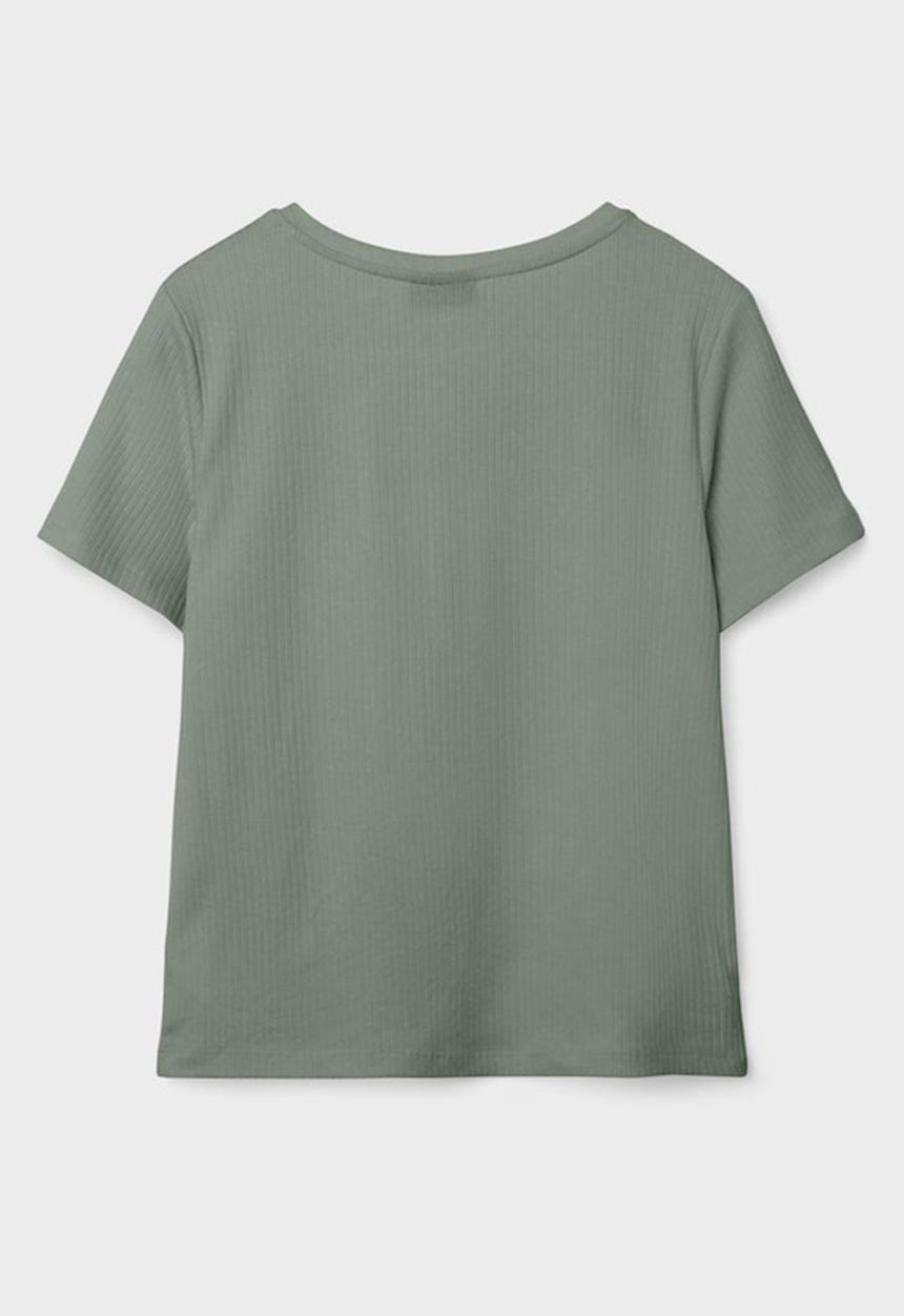 Name It - Nlfnunnes short sleeve short r top - shadow