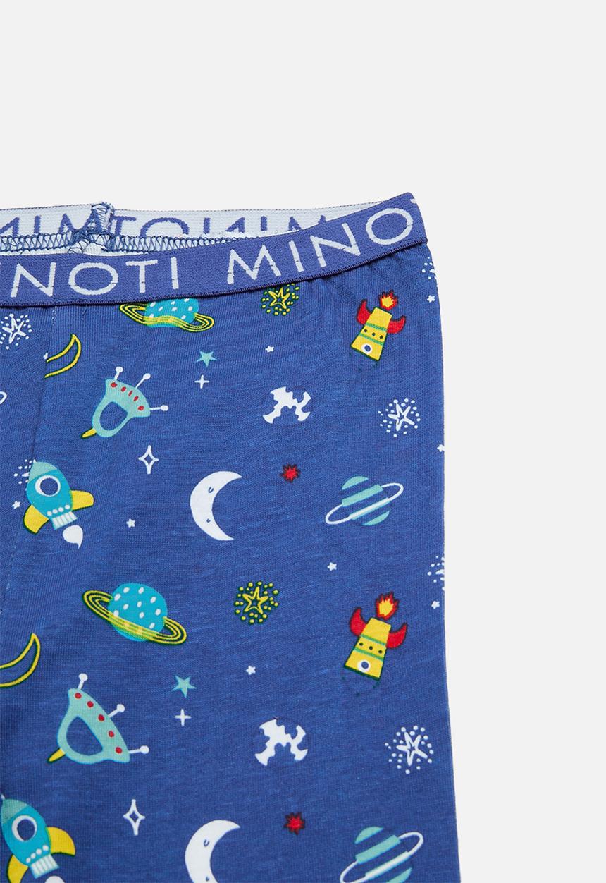 MINOTI - Boys 2 pack space pyjama sets - multi