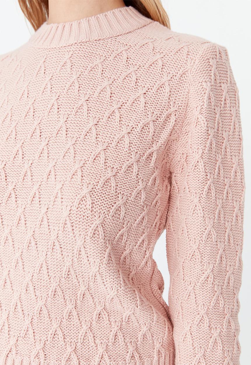 Trendyol - Basic jumper - powder pink