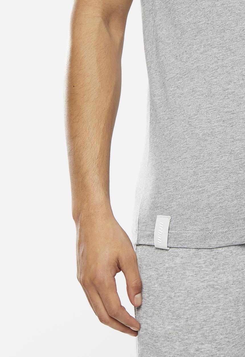 urban° - Mens urban short sleeve Tee - grey melange