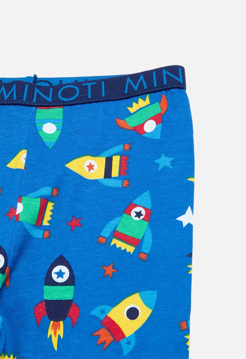 MINOTI - Boys 2 pack rockets pyjama set - multi