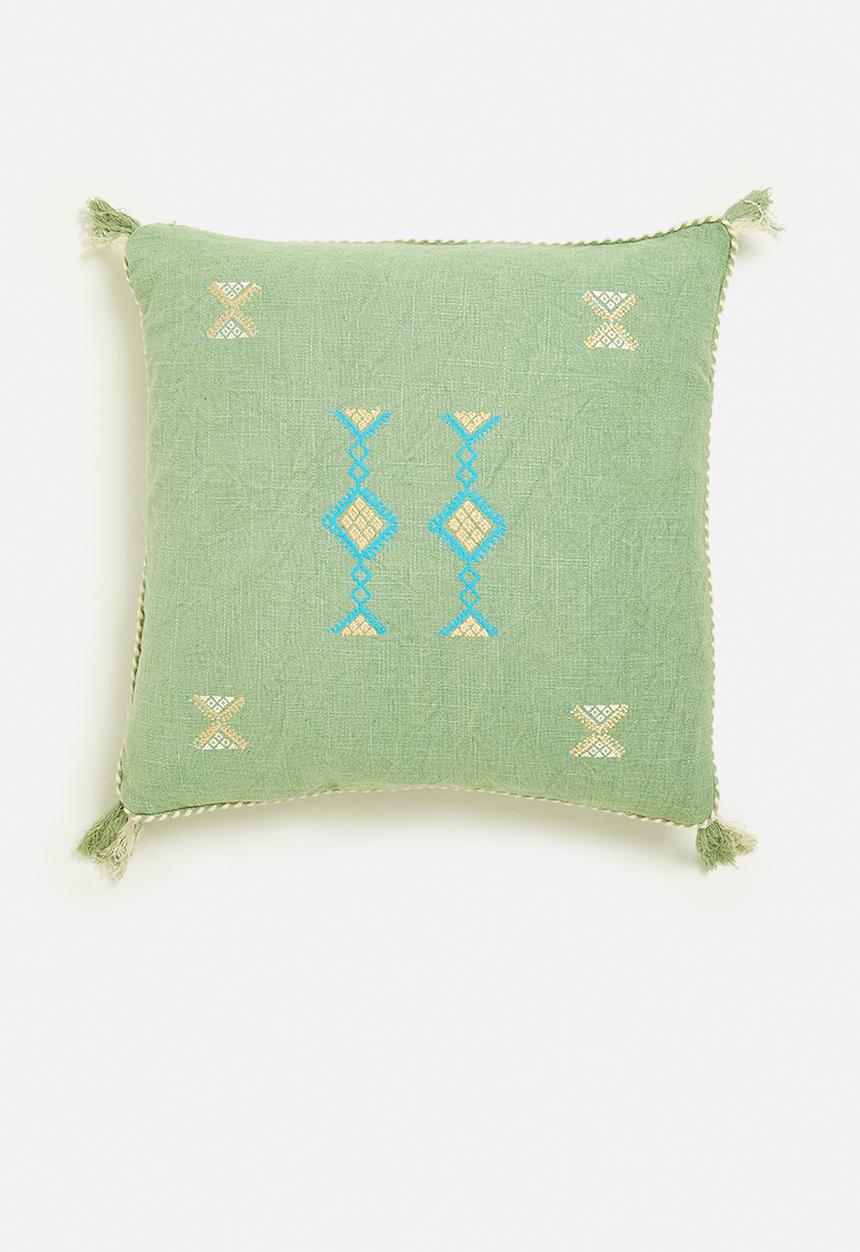 H&S - Atlas cushion -green