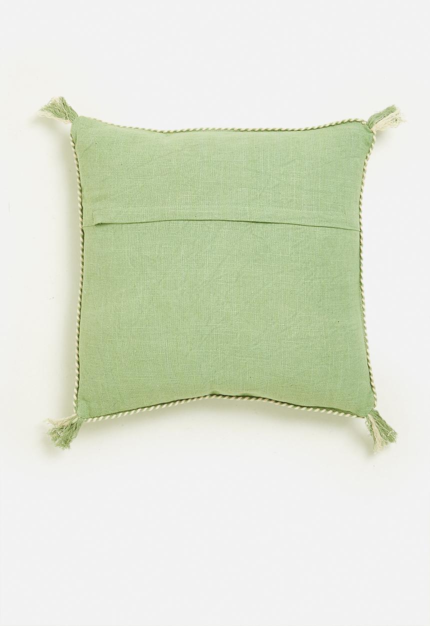 H&S - Atlas cushion -green