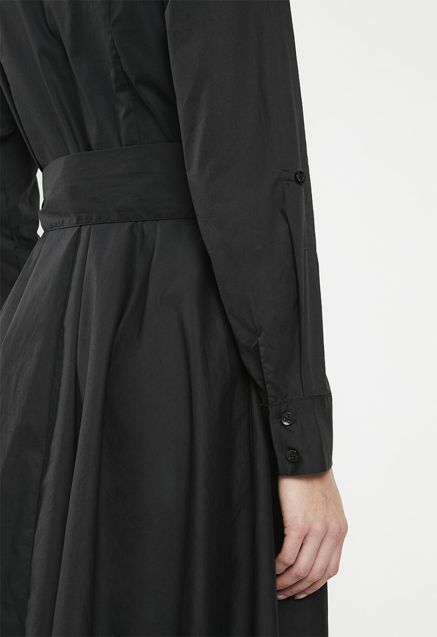 Pringle of Scotland - Pringle ari midi dress - black