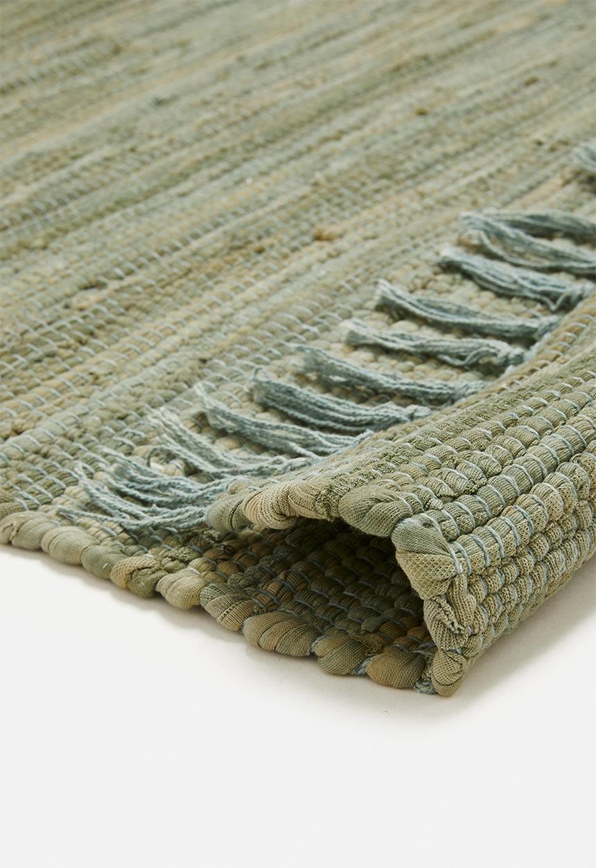 Bathroom Solutions - Chindi bath mat - green