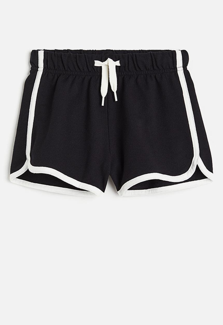 H&M - Cotton sweatshorts - black