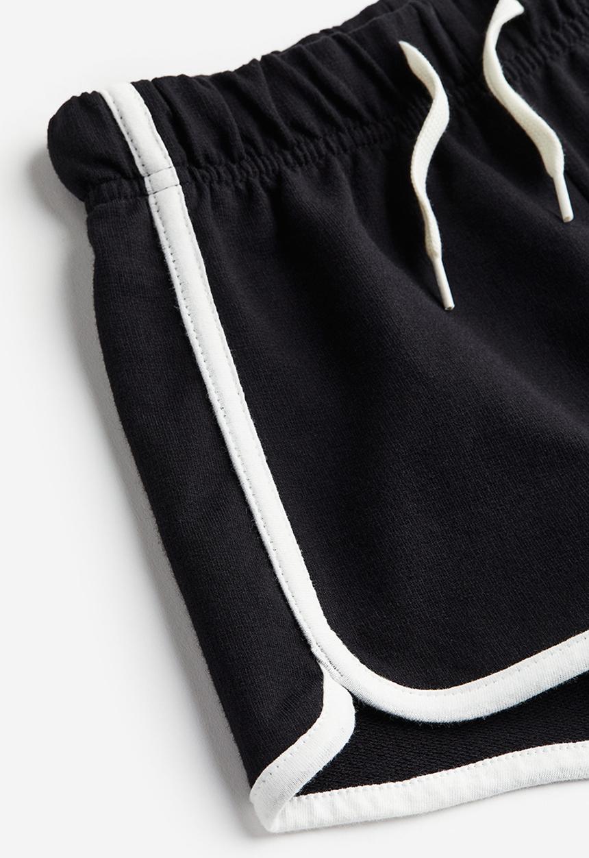 H&M - Cotton sweatshorts - black