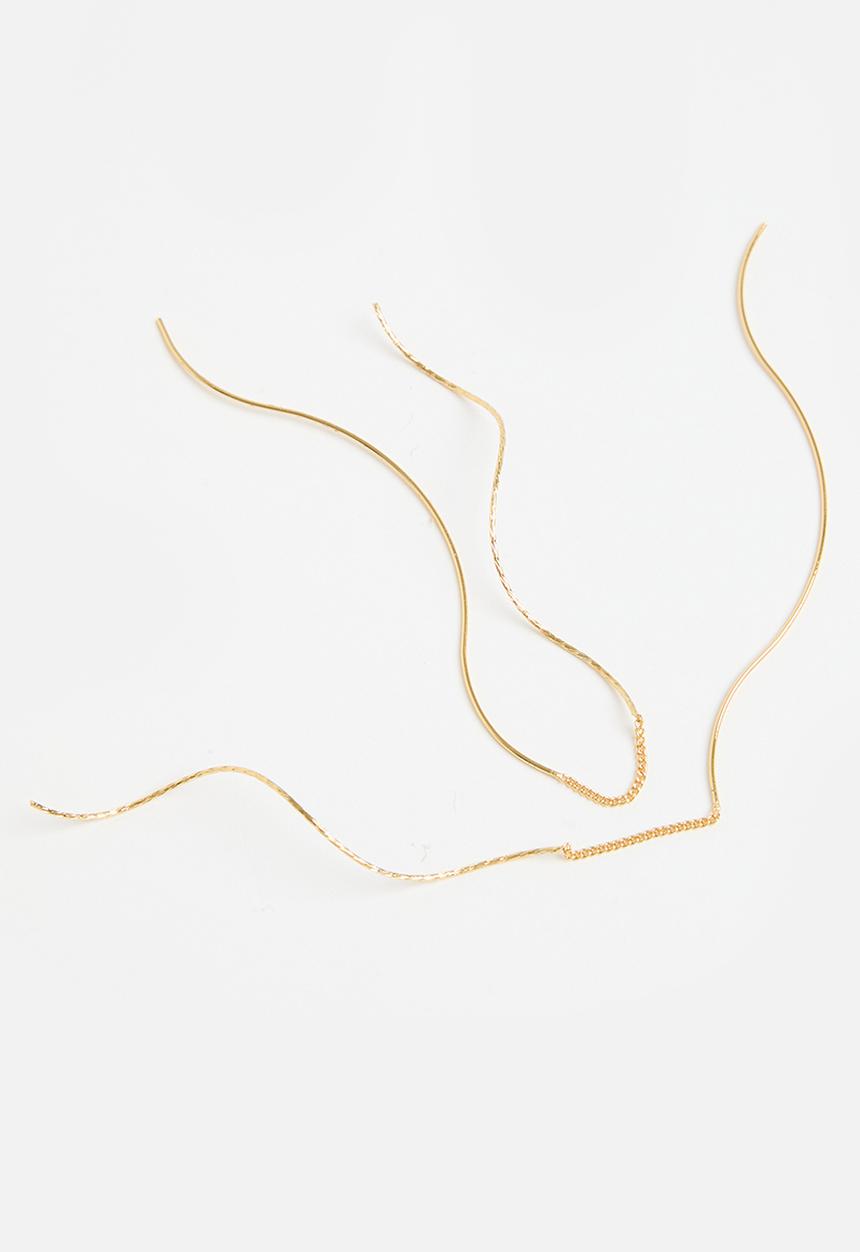 Superbalist - Spiral stud earrings - gold